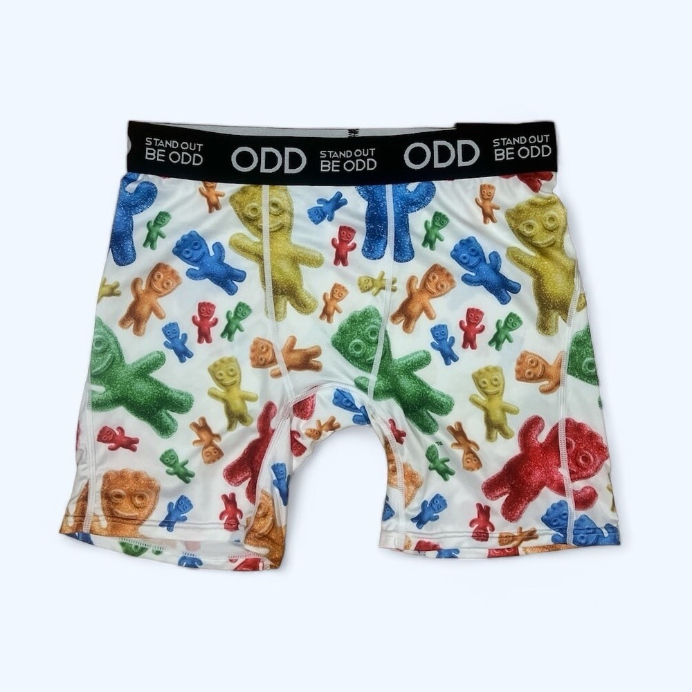 STAND OUT BE ODD "SOUR PATCH KIDS" Boxer Briefs Underwear Men's size MEDIUM